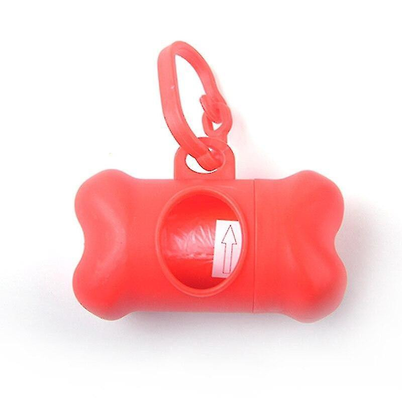Distributeur de sacs à déchets pour chiens Sacs de caca Bone Shape Pet Petit chien Outdoor Waste Poop Bag [...]