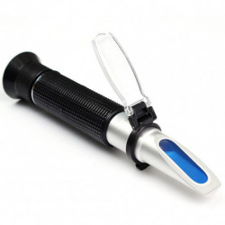 Salinity Meter Refractometer Dual Scale 10 To 107 Sg Salt Tester For Aquarium Seawater Edf