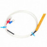 PT100 Waterproof Temperature Sensor Thermistor Temperature Measuring Probe Patch Type1m