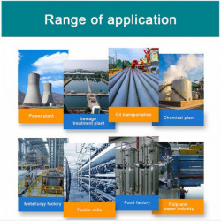 Sonde de capteur de température PT100 Sonde de mesure de température à thermistance Type de patch à trou rond4m