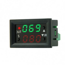 Dc12v Relais de contrôle de température numérique Ntc3950 Sonde de capteur étanche