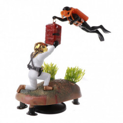 Aquarium Diver Décoration Treasure Hunter Convient à toutes sortes d’aquariums