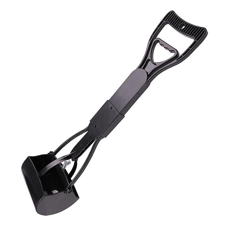 Crotte de chien pliable à longue poignée Mâchoire Pet Pooper Scoopers pour grands petits chiens moyens