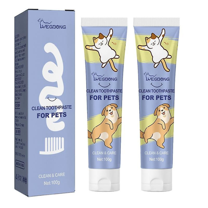 2pcs Pet Toothpaste 100g Oral Care Bright Toothpaste Effective Pet Supplies Mild Dog Teeth Cleaning For Fight Dog [...]
