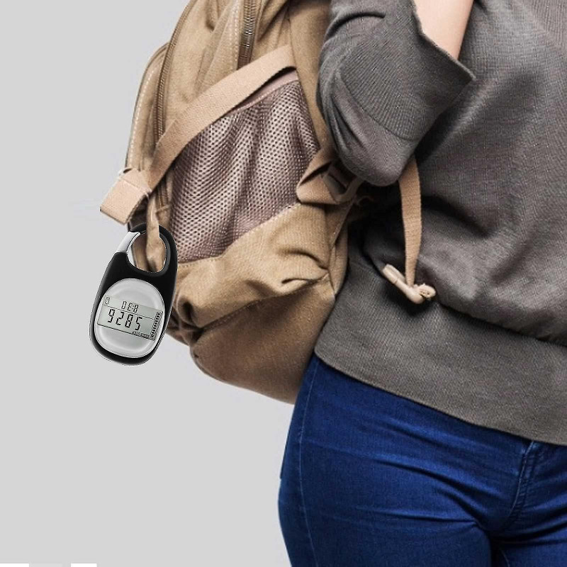 3d Podomètre Clip Podomètre de marche facile Pistes Étapes Kilométrage Calories brûlées Temps d’activité 7 Mémoire [...]