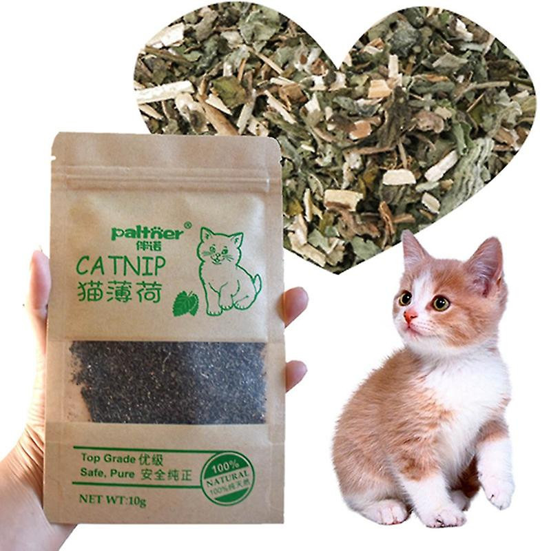 1~10PCS Natural Premium Catnip Cattle Grass Interactive Cat Non-toxic 10g Menthol Flavor Funny Cat Supplies Keep [...]