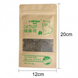 1~10PCS Natural Premium Catnip Cattle Grass Interactive Cat Non-toxic 10g Menthol Flavor Funny Cat Supplies Keep [...]