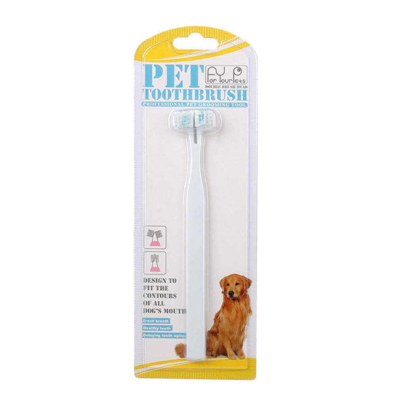Dogs Toothbrush U-shaped Heads Dog Toothbrushes Tartar Teeth Tool Pet Cleaning