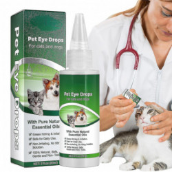 Goutte ophtalmique pour animaux de compagnie pour la conjonctivite Chien Chat Mammifère Animal Améliorer la santé [...]