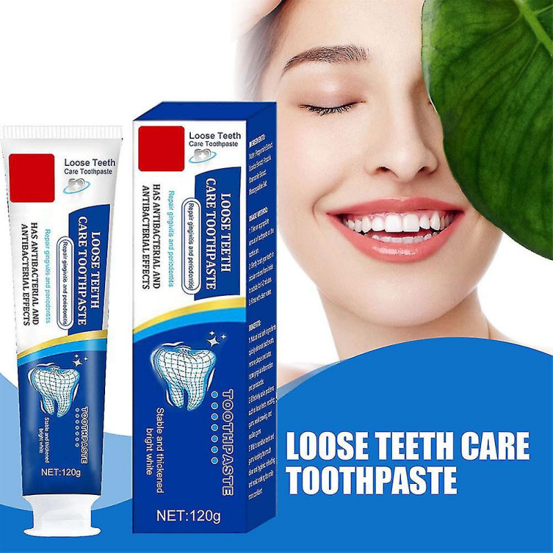 Dentifrice de soins des dents mobiles pour le traitement de la gingivite et la carie 2023