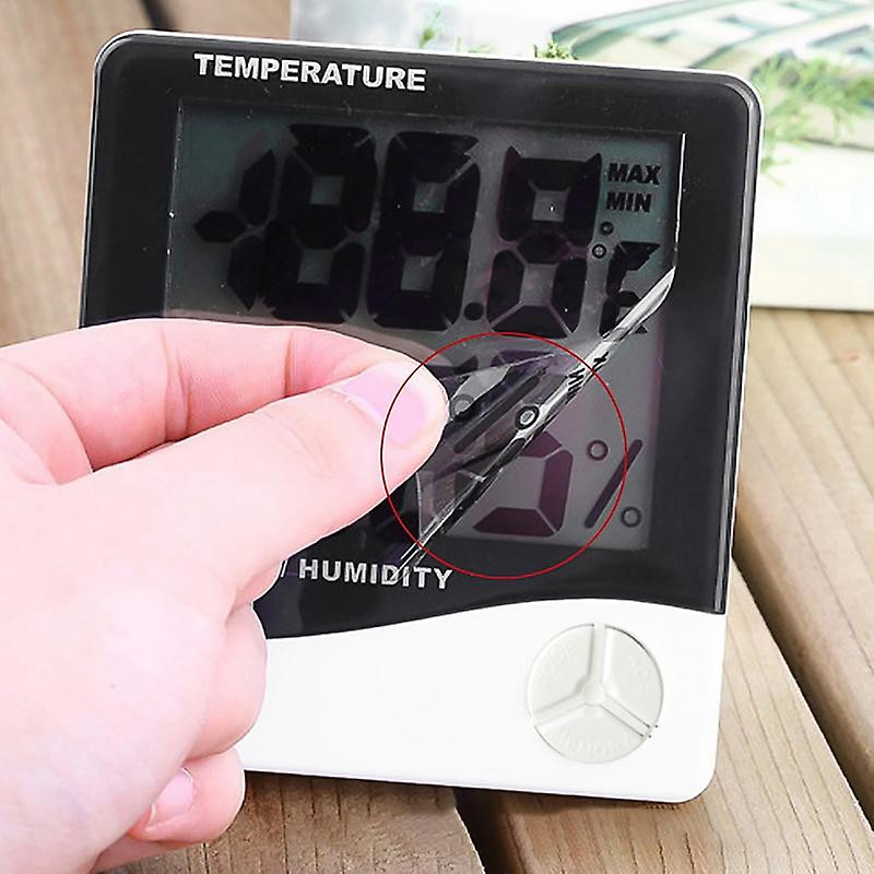 Temperature Gauge Easy To Control Multifunction White Incubators Reptile Temperature Meter For Office Jikaix