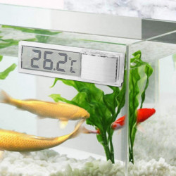 Electronic Aquarium Thermometer, Exquisite And Compact Double-sided Adhesive High-sensitivity Simple