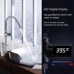 2pcs Led Display Thermometer Water Temperature Monitor,for Baby Care