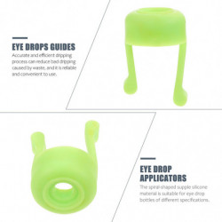 2pcs Portable Eye Drops Bracket Useful Silicone Eye Drops Aid Tools for Home