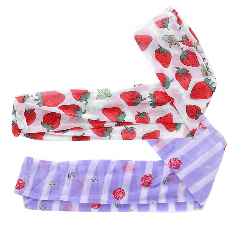 2 Pairs UV Protection Arm Cover Breathable Silk Sleeves Sunblock Sunscreen Protector Cooling Sleeves for Summer [...]