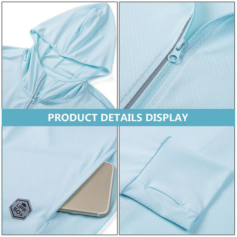 Summer Sun Protection Clothes Outdoor Anti-UV Coat Women Sun Block Clothing