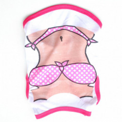 Pet Vest Shirt Sleeveless Bright Color Comfortable Breathable Dog Vest Tank Top For Teddy Bichon Pomeranian