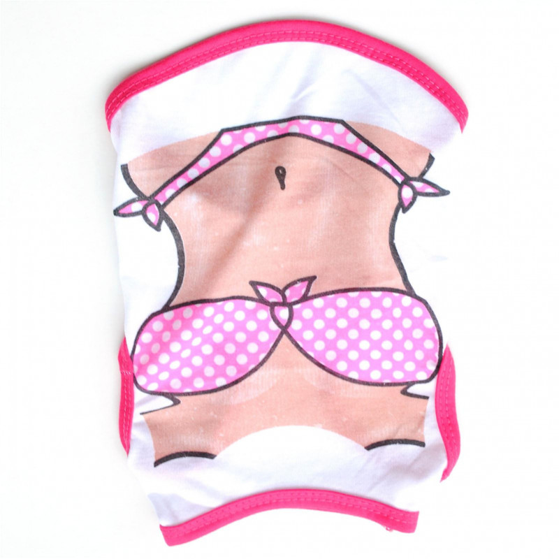 Pet Vest Shirt Sleeveless Bright Color Comfortable Breathable Dog Vest Tank Top For Teddy Bichon Pomeranian