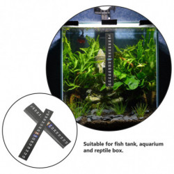 15pcs Special Indoor Temperature Thermometer Strip Liquid Crystal Discoloration Temperature Measurng Strip