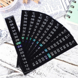 Digital Temperature Gauge Reptile Pet Temperature Meter Strips Stick Aquarium Stick