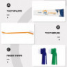 1 Set Dog Toothpaste Pet Periodontal Care Kit Oral Cleaning Supplies (Beef Flavor)