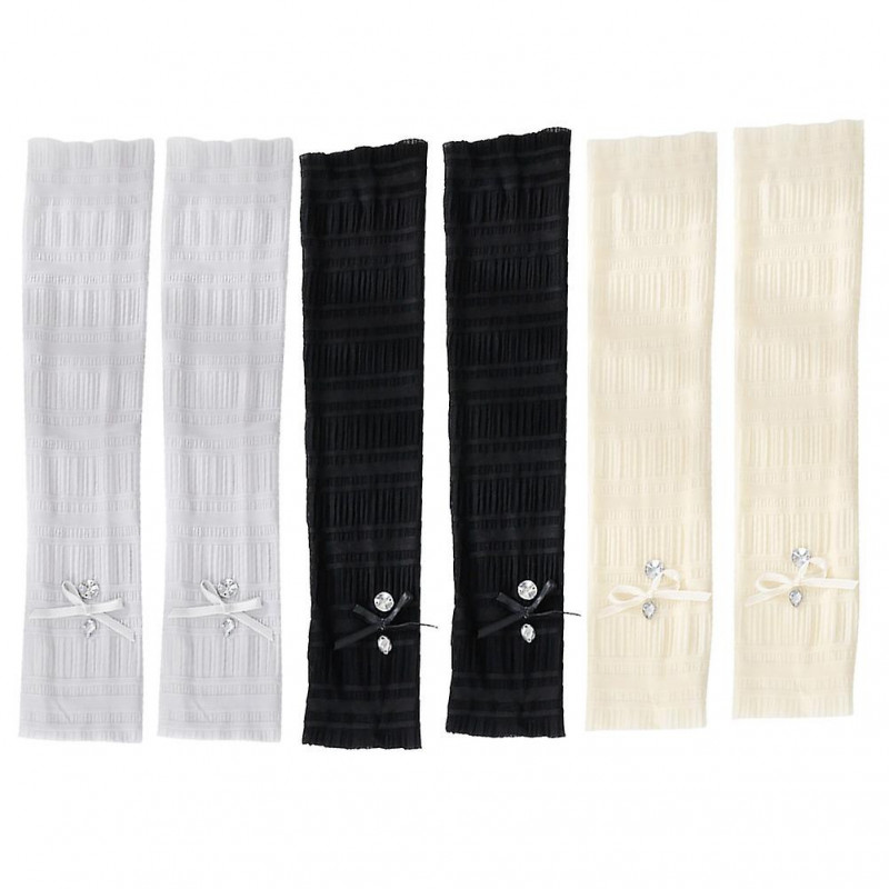 3 Pairs Ice Silk Sunscreen Sleeves UV Protection Arm Cover Useful Sunscreen Protector Cooling Sleeves for Summer [...]