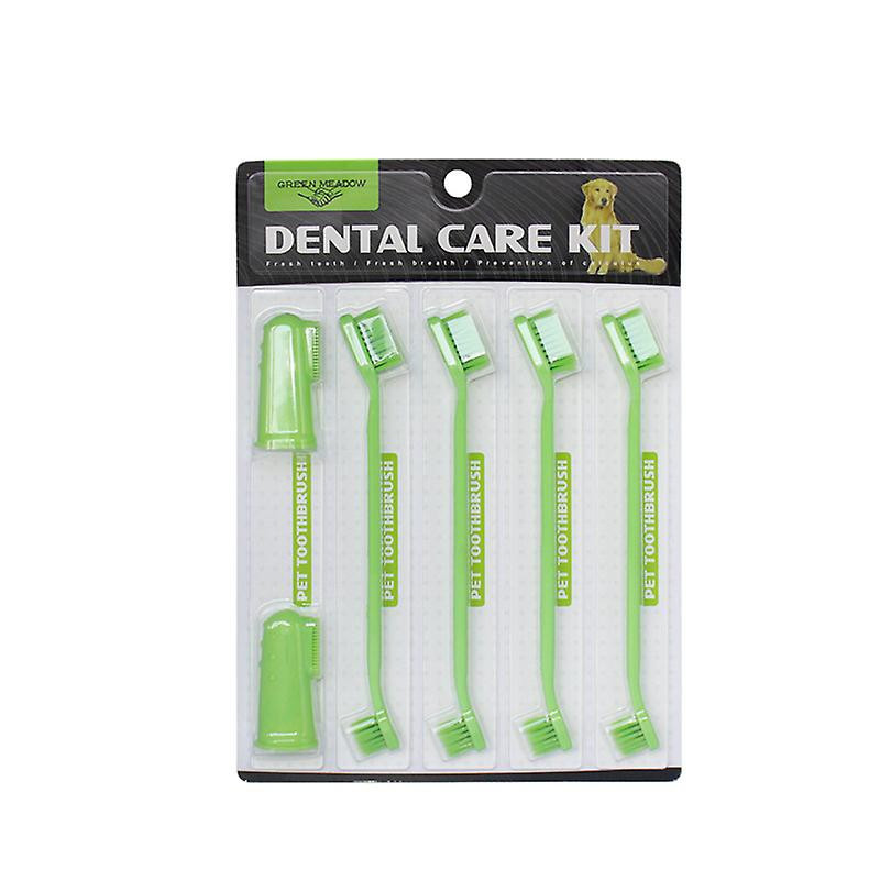 6pcs Pet Toothbrush Set