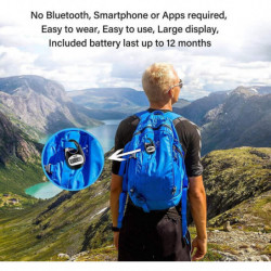 Podomètre de marche simple Compteur de pas pour hommes femmes enfants