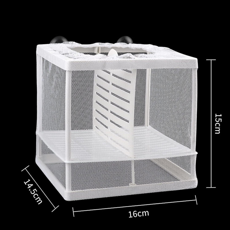 2 Pieces Spawning Box, Isolation Net For Aquariums, Aquarium Fish Incubator, Suitable For Aquariums,