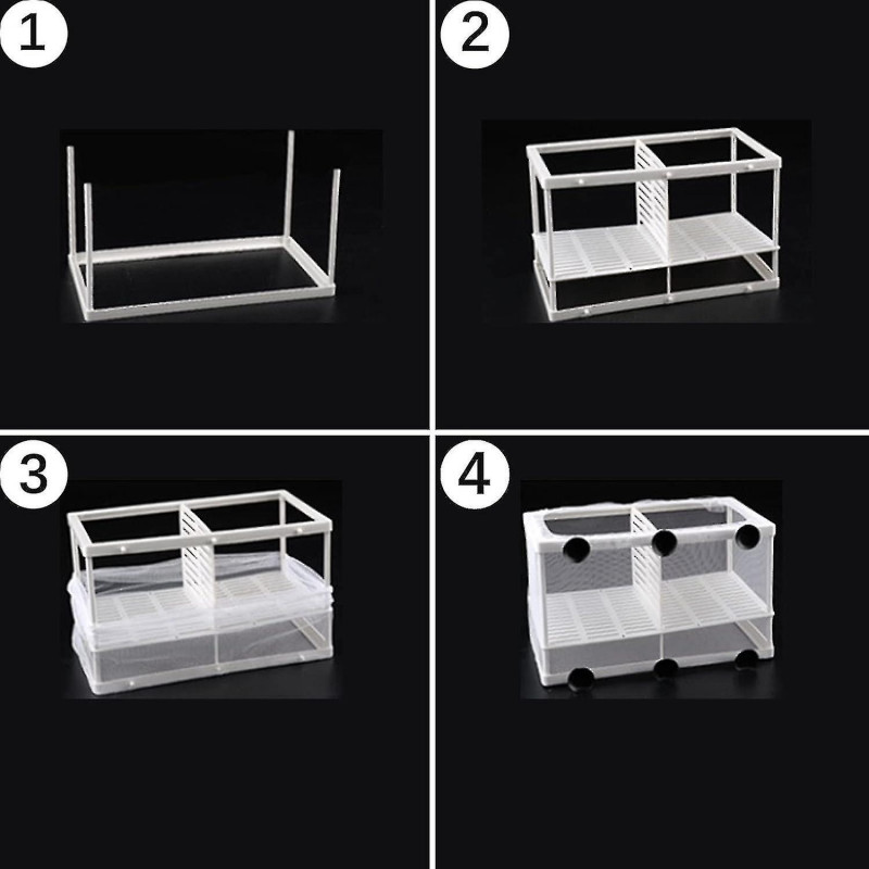 2 Pieces Spawning Box, Isolation Net For Aquariums, Aquarium Fish Incubator, Suitable For Aquariums,