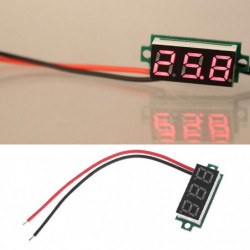 Digital Temperature Meter with 2 Wire Red LED Display Temp Monitor -55~125