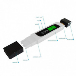 LCD- Digital Water Quality Tester EC/TDS/Temp Meter for Aquarium Fish-Tank Pool
