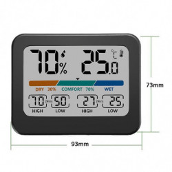 Indoor Temperature And Humidity Monitor 324