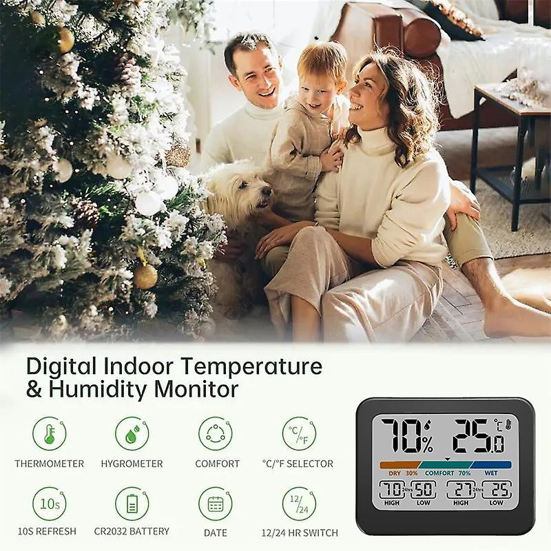 Indoor Temperature And Humidity Monitor 324