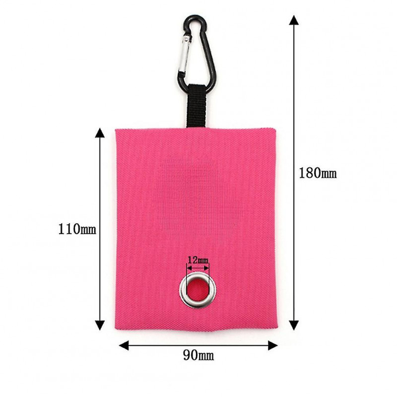 Distributeur de sac à déchets pour animaux de compagnie Porte-sac à crottes de chien portable avec clips de boucle [...]