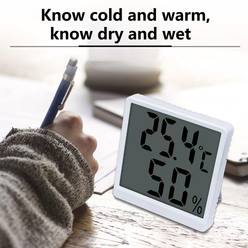 Temperature Humidity Meter Quickly Sense Changes Three Hanging Ways Dedicated Chip High-precision Precise [...]