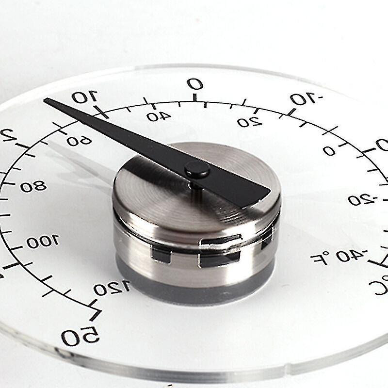 Thermomètre de fenêtre extérieure Stick sur Thermomètre de fenêtre circulaire pour thermomètre étanche de voiture [...]