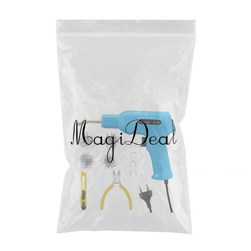 50w Plastic Welder Kit Staple Gun Diy Tool 220v For Garage Tools For Plier Orange