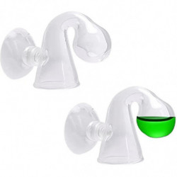 Yangfei 2 Pack Co2 Drop Checker Aquarium Testeur de Co2 Moniteur Co2 Glass Drop Checker Détecteur de Co2 Aquarium [...]