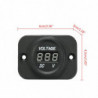 Car Led Display Digital Voltmeter Waterproof Easy Installation Compact-size