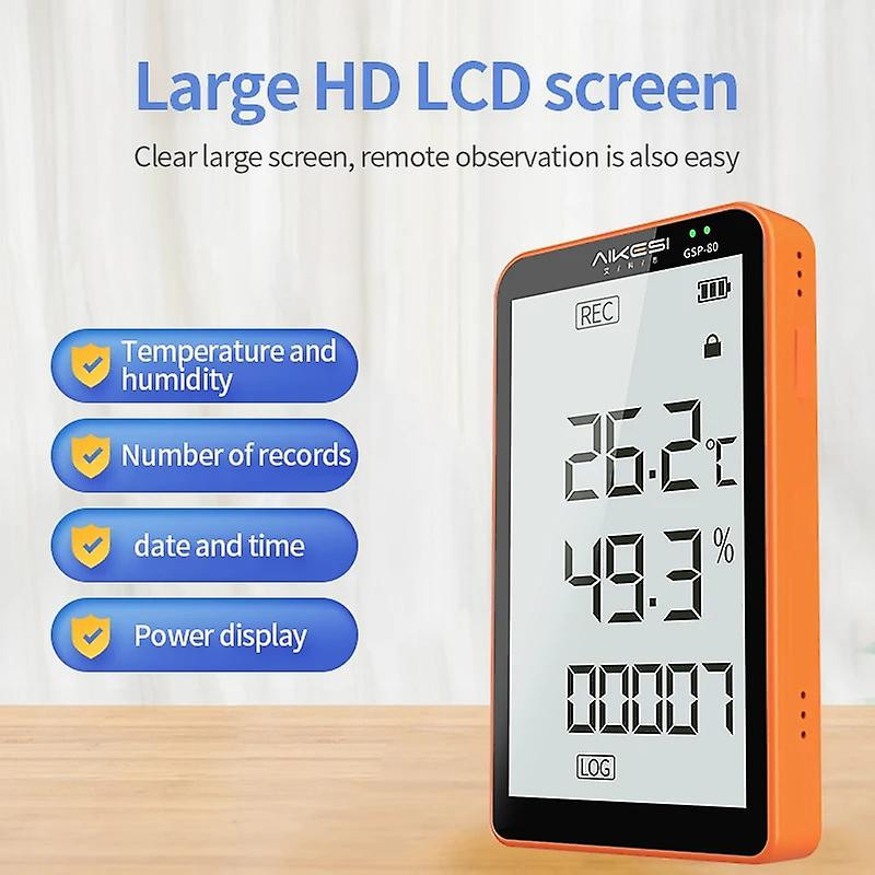 Gsp-80 Température Humidité Enregistreur de données Enregistreur de température Moniteur de température de vaccin [...]
