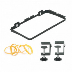 Metal Cabinet Trash Bag Holder with Bows Clamp Stable Clip Installation Litter-Bag Holder for Outdoor Metal Cabinet Trash Bag Holder with Bows Clamp Stable Clip Installation Litter-Bag Holder for Outdoor