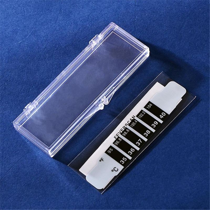 10pcs Child Forehead Temperature Sticker Thermometer Digital Display Sticker