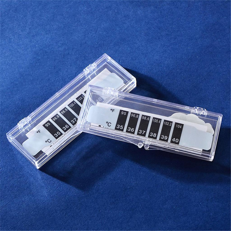 10pcs Child Forehead Temperature Sticker Thermometer Digital Display Sticker