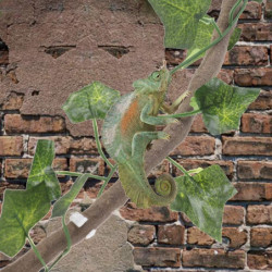 Artificial Vines For Reptiles, Terrarium Decoration Vines With 4 Suction Cups, Reptile Habitat Decoration For [...]