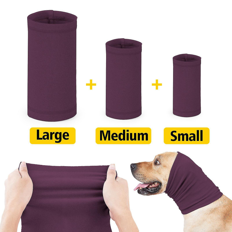 Dog Quiet Ear Covers For Ear Protection, Calming Ear Snood Muffs For Dogs/cats - Hood For Anxiety Relief/warm