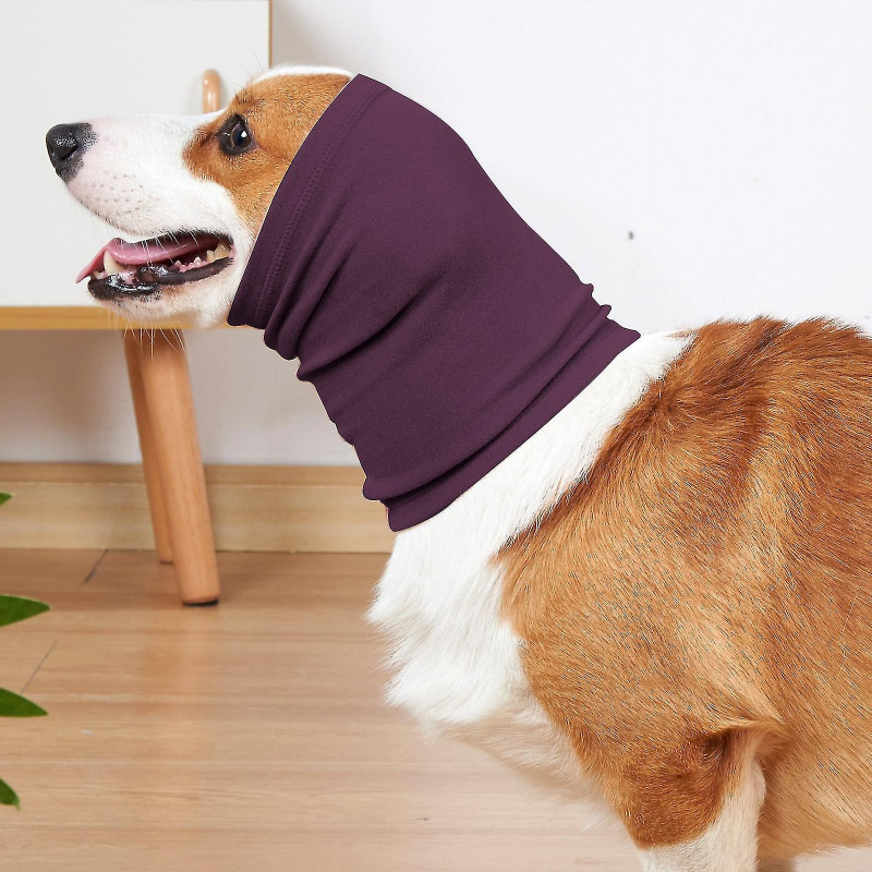 Dog Quiet Ear Covers For Ear Protection, Calming Ear Snood Muffs For Dogs/cats - Hood For Anxiety Relief/warm