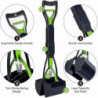Heytea Pooper Scooper pour les grands petits chiens, pelle pliable pour ramasser les déchets de caca de chien, [...]