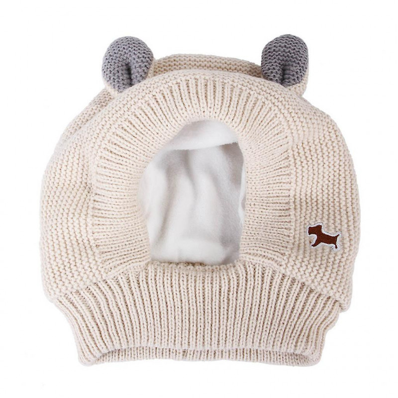 Dog Neck and Ear Warmer for Large Dogs Anxiety Relief and Calming Hoodie Hat