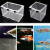 Fish Nursery for Aquarium Fry Breeding Net Hatchery Incubator with Suction Cup